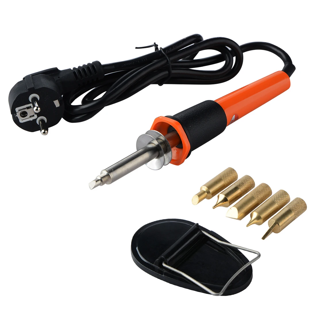 

30W EU /US Plug Pyrography Tool 5 Soldering iron Tips Wood Burning Pen Soldering Iron Station Soldering Iron Tool Set Carving