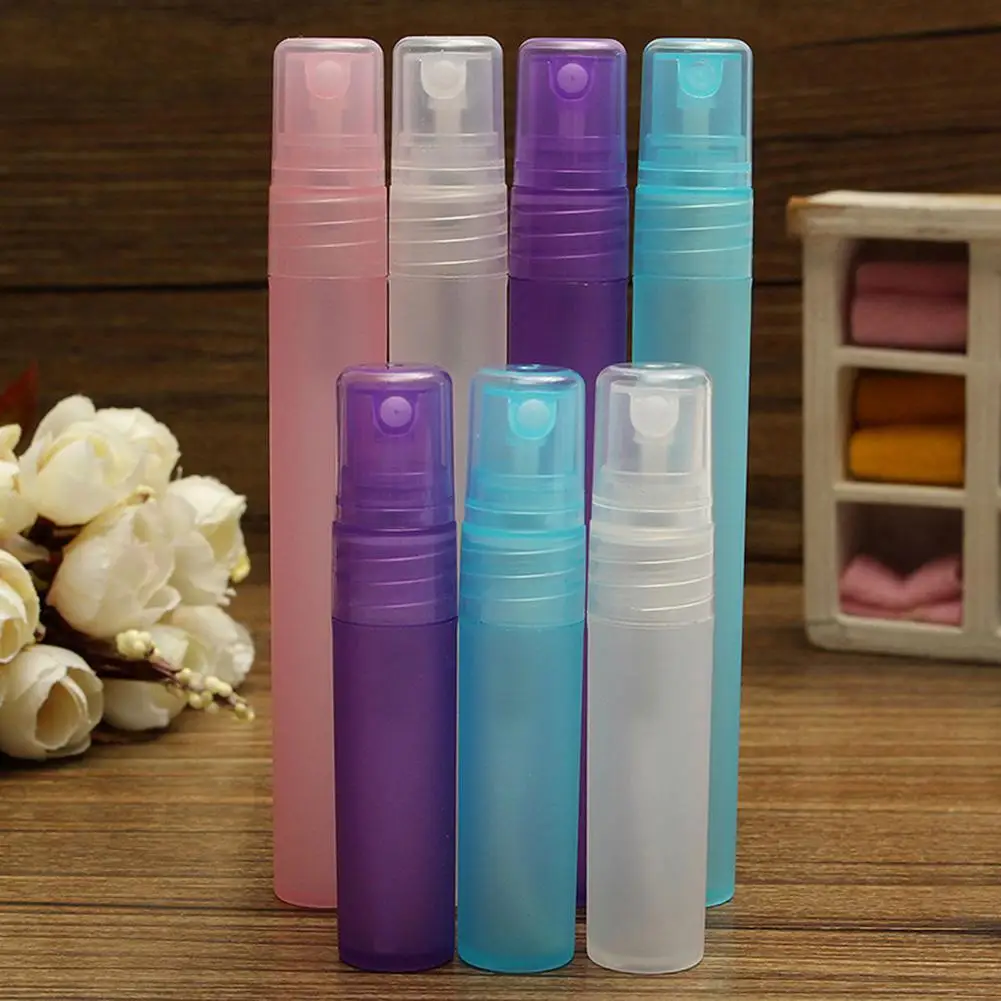 1pcs Refillable Bottles Mini Plastic Transparent Small Empty Spray Bottle For Make Up And Skin Care Refillable Bottle Travel use