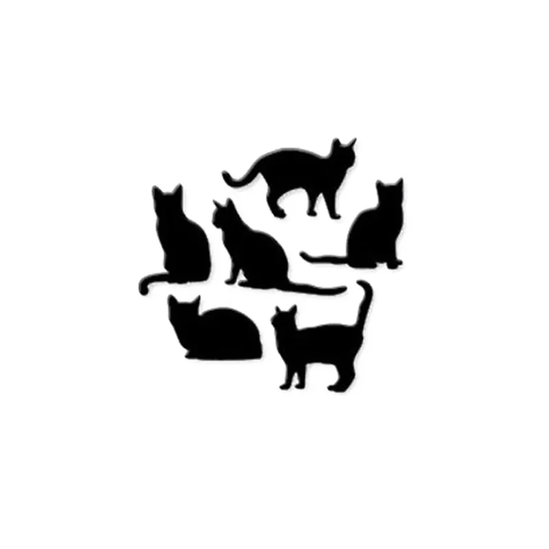 InLoveArts Cat резки металла умирает новых для 2019 сцена деревья высечки изготовление