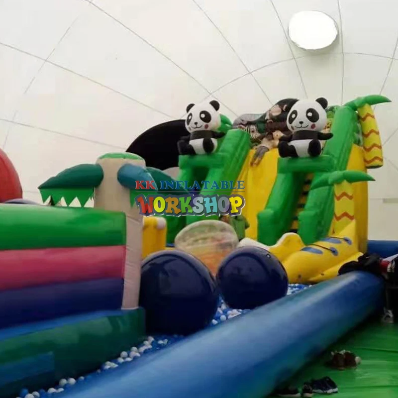 Рисунок 3 - Надувные замки, прыгающие уличный надувной батут