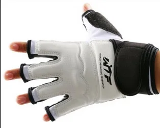 New Adult Kids Children half finger Boxing Gloves Mitts Sanda Karate Sandbag Taekwondo Protector Gloves semi-finger mma gloves