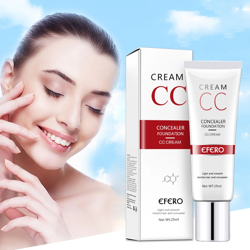 

CC Cream Makeup Cover Base Primer Concealer Cream Make-Up Face Contouring Foundation Concealer CC Cream Cosmetic Make Up TSLM1