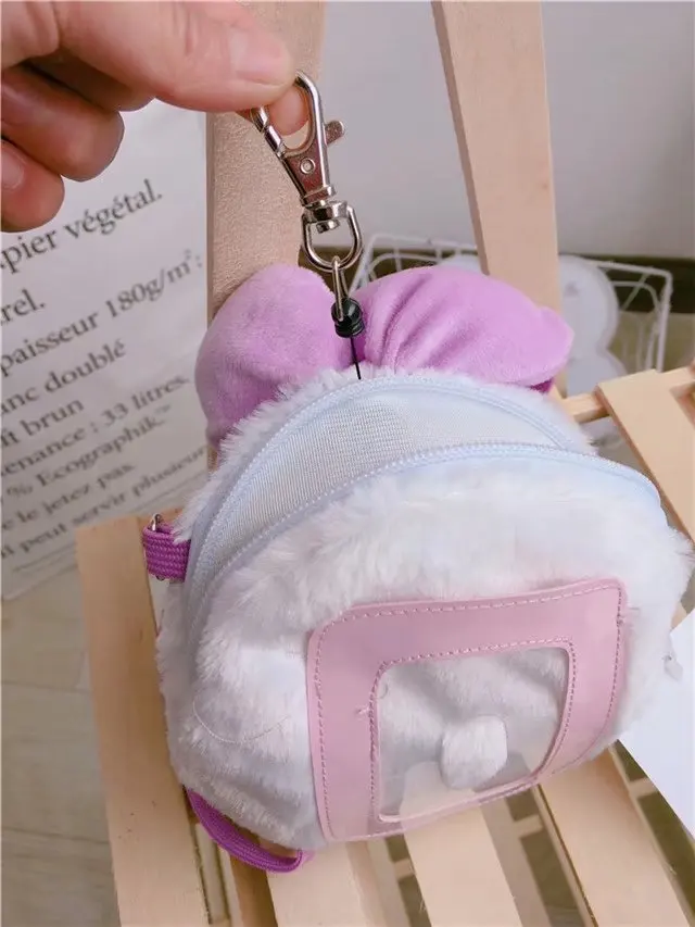 Disney мультфильм Микки Маус Дональд Дак леди милые плюшевые сумочки сумка-мессенджер держатель карты Кошелек для монет женская сумка кукла