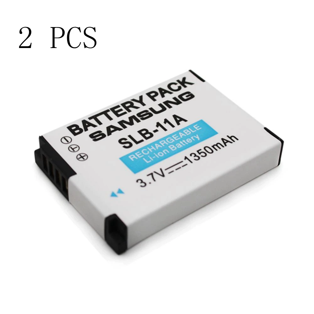 WHCYonline камера SLB11A SLB 11A 2 шт. 1350 мАч для SAMSUNG CL65 HZ25W WB1000 TL320 240 HZ30W WB610 WB2000 TL350|slb 11a|samsung