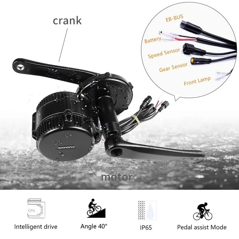 Perfect Bafang 8fun BBS02B 36V 500W MM G340.500 Electric Bike Mid Drive Motor Conversion Kits For Bicycle Engine Kit BBS02 2 Perfect Bafang 8fun BBS02B 36V 500W MM G340.500 Electric Bike Mid Drive Motor Conversion Kits For Bicycle Engine Kit BBS02 2