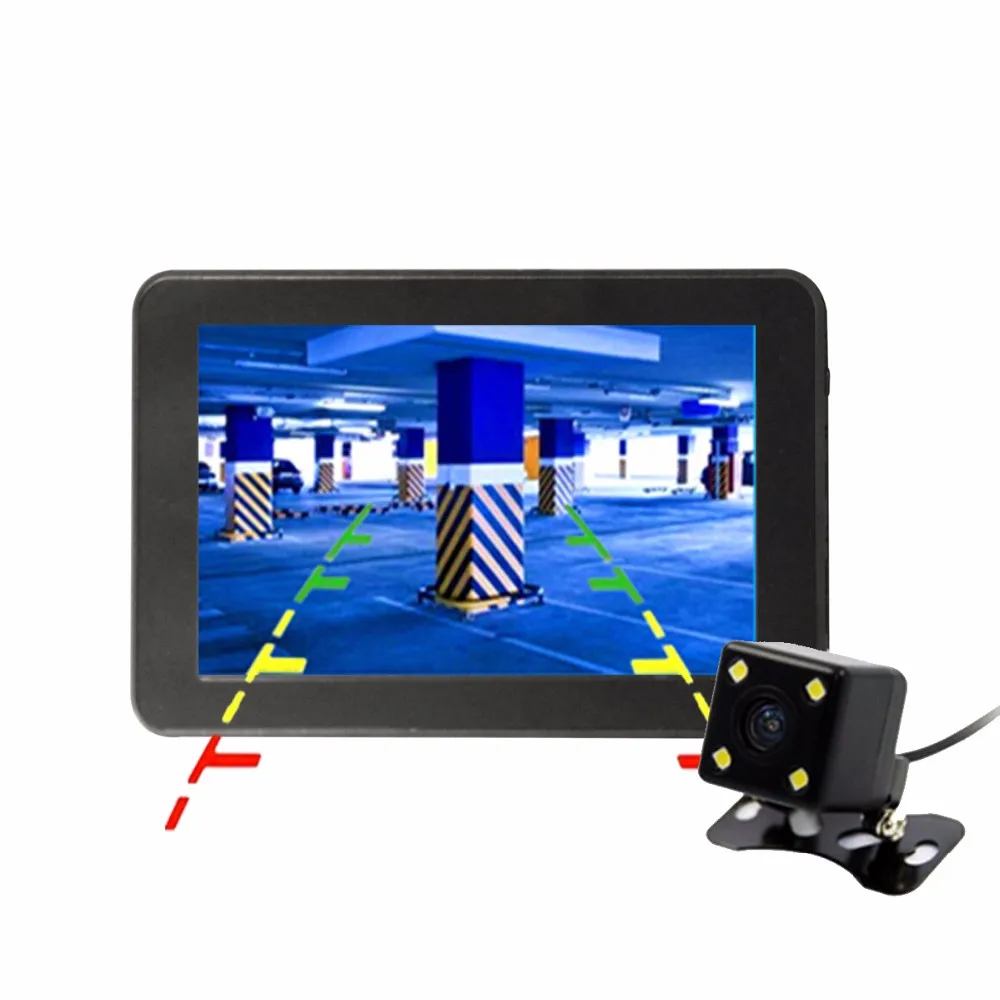 Dealcoo 7' Автомобильный dvr регистраторы камера с антирадары Android 1080 gps навигации 3 в 1