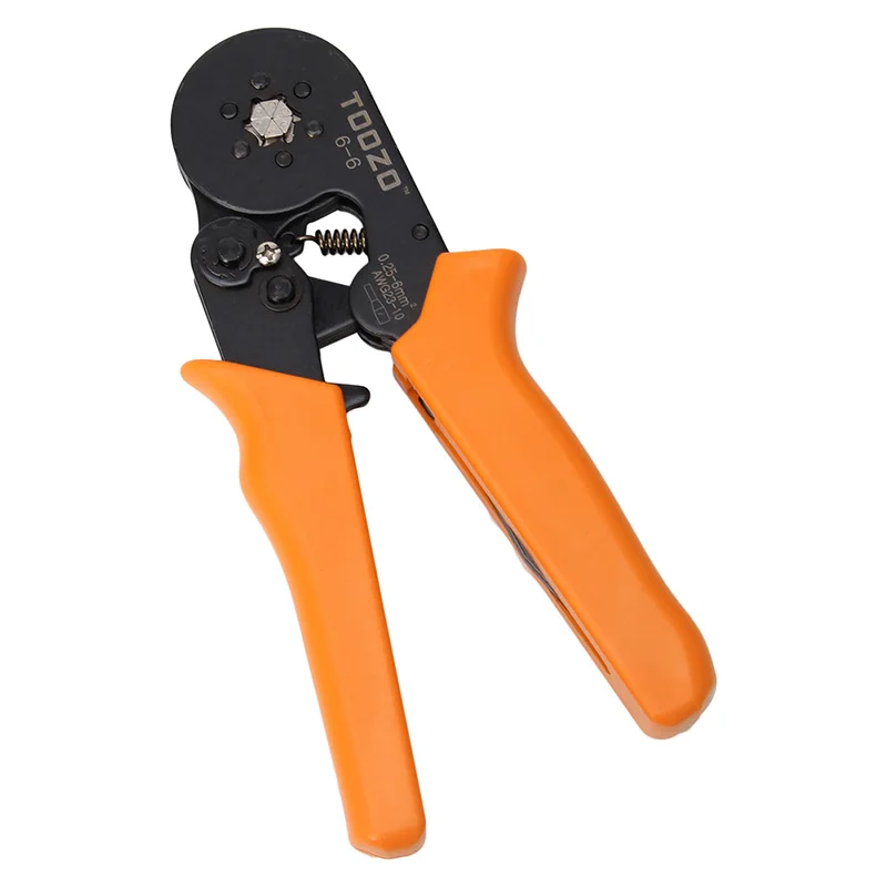 

Terminal Crimping Tool Bootlace Ferrule Crimper Wire End Cord Pliers 0.25-6 mm2 Multi Functional Tools