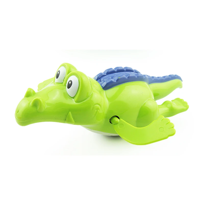 Baby Bath Swimming Toy Crocodile Wind Up Clockwork Dabbling Toy Play