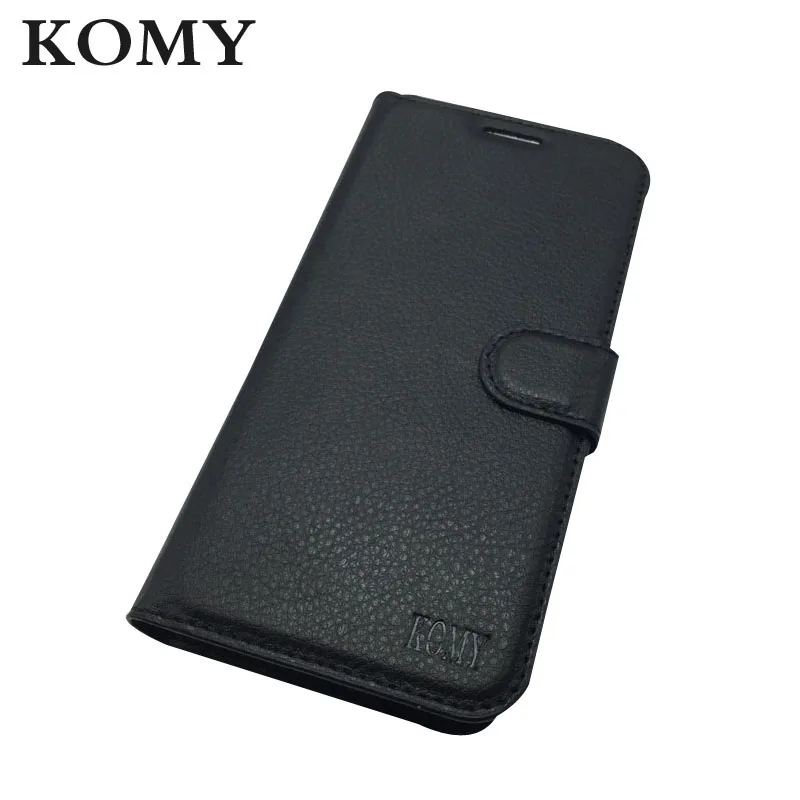 KOMY Brands Waist Pouch PU Leather Flip Phone Cases Wallet
