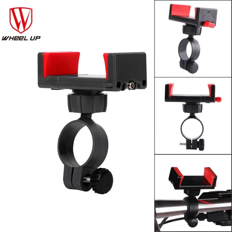360° Rotating Bicycle Motorcycle Bike Phone GPS Waterproof Case Bag Holder