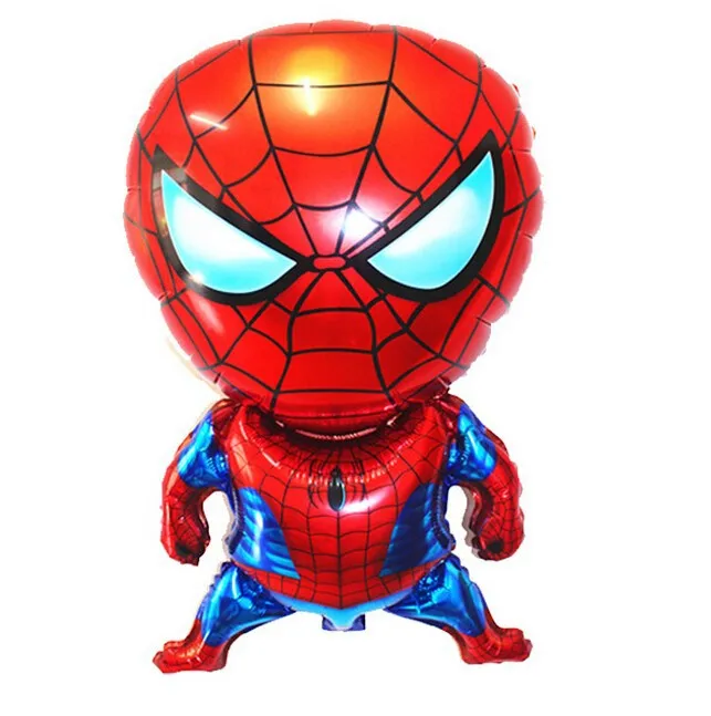 Супер герой флажок с принтом «мстители» гирлянда, "Бэтмен" и "Человек-паук" бумажные флаги овсянка для малыш душ мальчики девочки День рождения украшения - Цвет: Balloon 1pcs