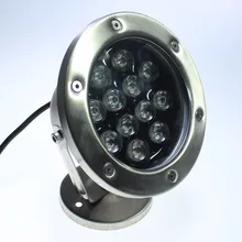 ; 10 шт. в партии 12 Вт RGB подводный светодиодный светильник Фонтан лампа Светодиодный Бассейн света доставлены компанией DHL