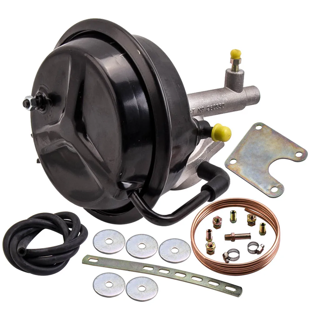 Universal VH44 7" Remote Brake Booster Fit Ford Fairlane Falcon XP XR XT for Nissan 4 wheel Drum