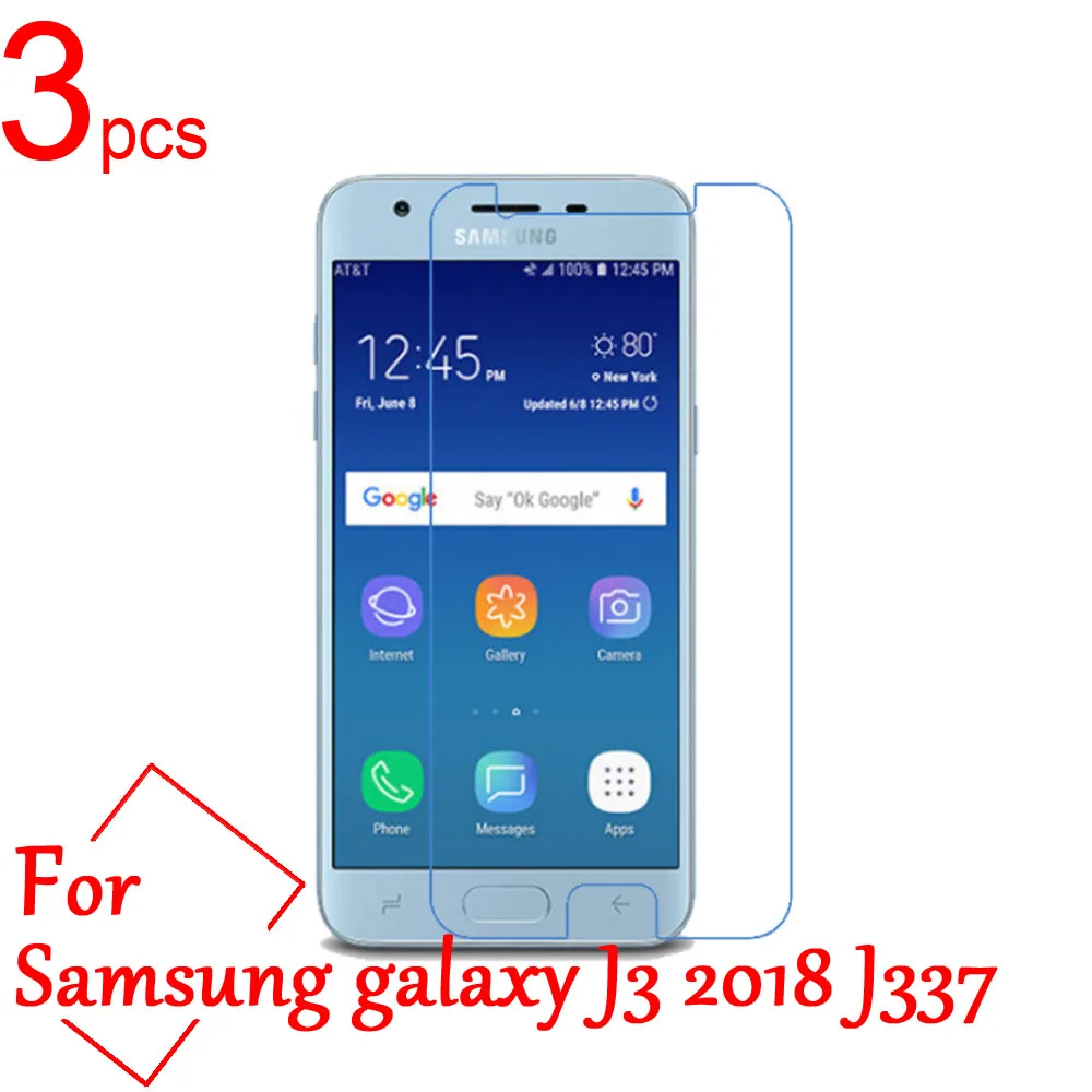 3 шт прозрачная/матовая/нано защитная пленка для ЖК экрана Samsung Galaxy J2 J3 J4 J6 J8 J7 Prime