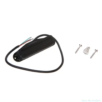 

New 1Pc Electric Guitar Neck Pickup Dual Humbucker Rail For ST TL Strat Stratocaster Drop Ship