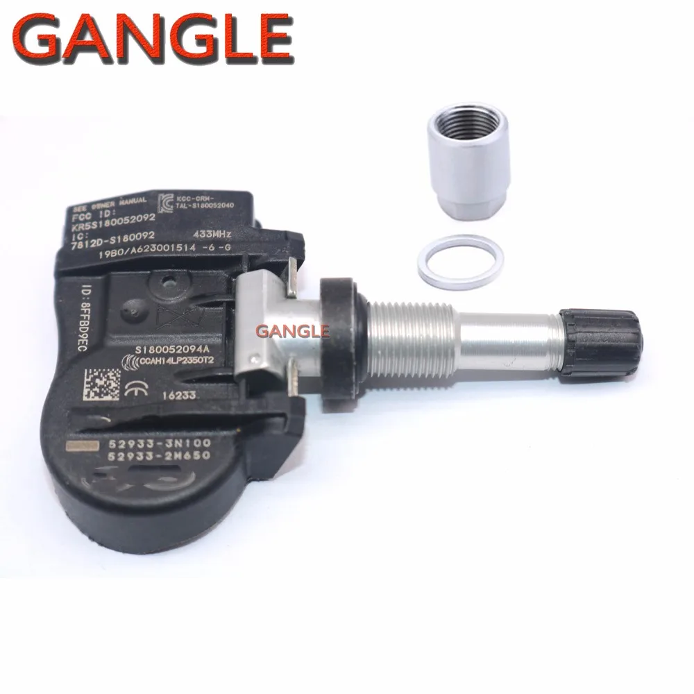 Для 2014-2020 Hyundai GENESIS [DH] 433 МГц TPMS датчик давления в шинах 52933-3N100 52933-2M650 | Автомобили и