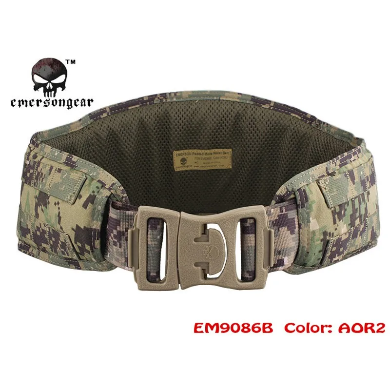 Emersongear EM9086 тактический Molle мягкий поясной ремень для мужчин страйкбол боевой пояс