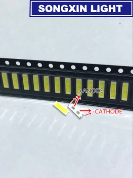 

2000pcs SPECIAL-2 For LG LED LCD Backlight TV Application LED 1W 6V 7020 Cool white LCD TV Backlight TV Application BD72K LED