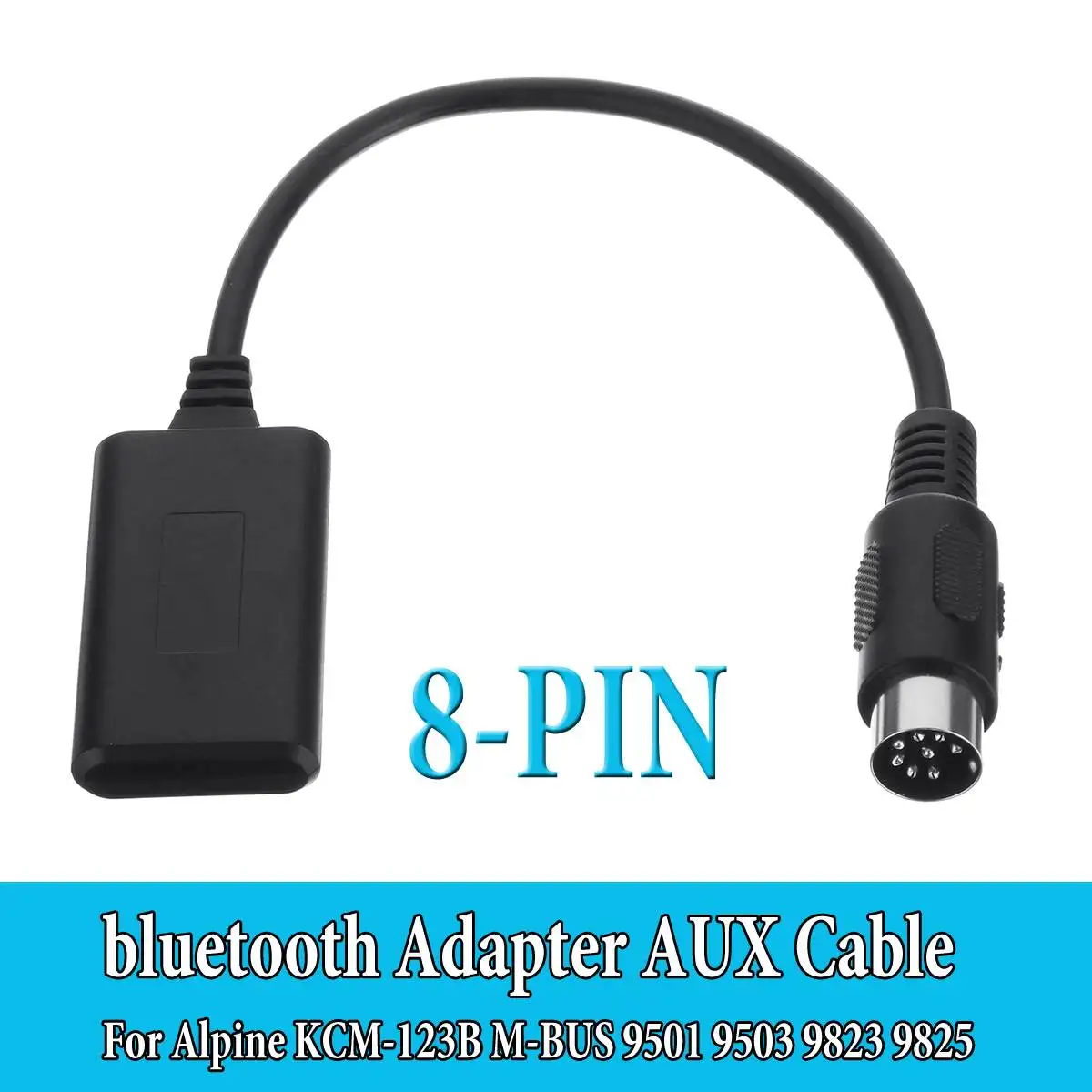 Bluetooth адаптер Музыка Aux модуль для альпийских KCM-123B M-BUS 9501 9503 9823 9825 Автомобильная электроника Аксессуары