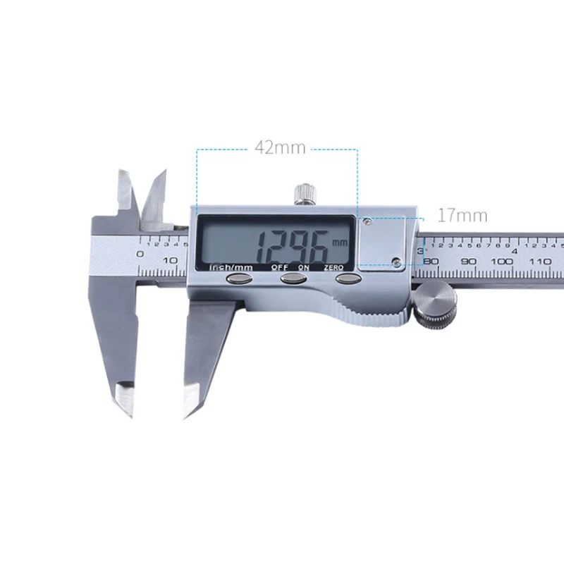SYNTEK 150 мм/" 200 мм 300 мм цифровой штангенциркуль из нержавеющей стали lcd электронный суппорт разрешение 0,01 мм измерительный инструмент