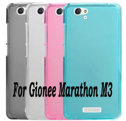 

4 Colors Optional for Gionee Marathon M3 Pudding Covers Silicon TPU Mobile Phone shell Registered + Free Shipping
