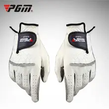 1 шт. перчатки для гольфа мужские левые и правые мягкие дышащие из чистой овчины с противоскользящими гранулами перчатки для гольфа мужские