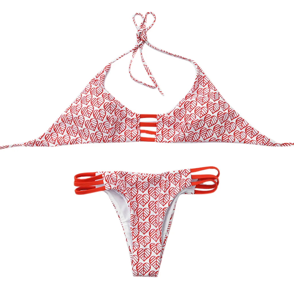 Новинка 2019 сексуальный модный Монокини Bikiny Maillot De Bain танкини с принтом в виде