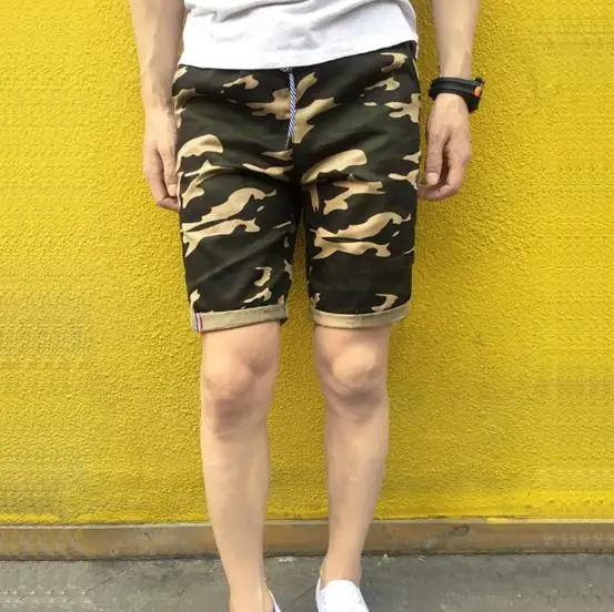 Летние мужские шорты-бермуды мужские камуфляжные пляжные Горячие карго мужские пляжные шорты мужские Брендовые мужские Короткие повседневные Фитнес
