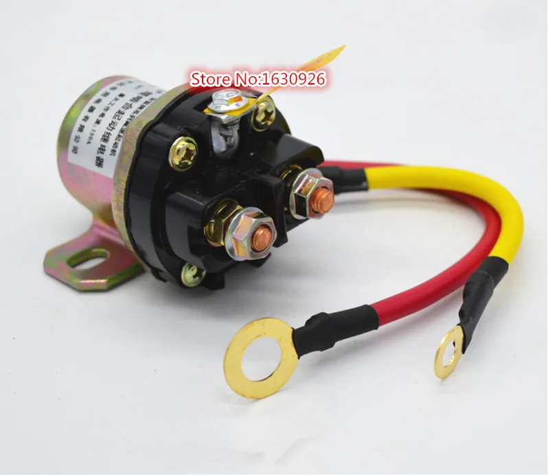 Powerful starter relay car modified gear motor install starter relay