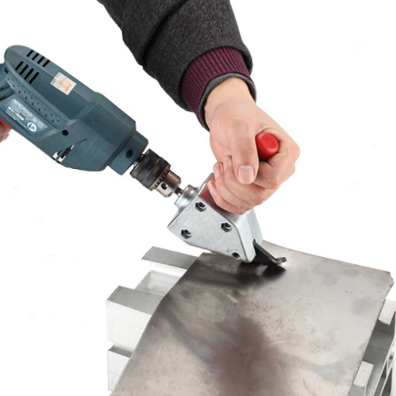 

Stainless Steel Electric Clippers Metal Sheet Cutter For Cutting Iron Sheet Wearable Durable Hand Tools With Hexagonal Handle