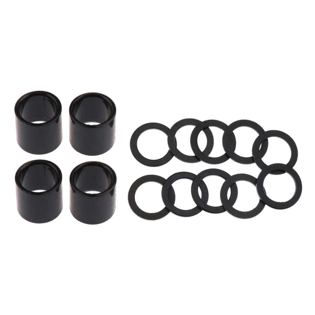  Skateboard Bearing Spacers Washers Kit Skate Board Longboard Repair Rebuild Hardware for Skateboard Cruiser Crooter