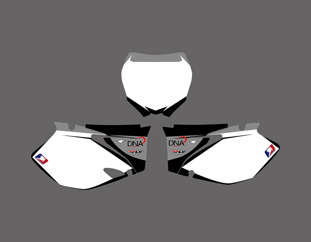 Графические и Фоновые наклейки наборы для Yamaha YZ250F YZ450F 2006 2007 2008 2009 YZ 250F 450F YZ250 YZ450