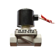 G1 1/" электромагнитный клапан из нержавеющей стали, с подкладкой dn32 110vac, 220vac, 380vac электромагнитный клапан