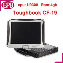 Hot selling!!!2017 High Quality Toughbook CF19 cf-19 CF 19 laptop Core (dual) U9300 4 gb DDR2 DHL fast delivery Laptop CF 19