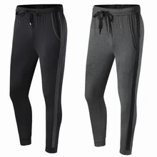 Летние беговые штаны мужские брюки для бега фитнес леггинсы для тренажерного зала, Спортивная Брюки мужские запонки футбольные спортивные тренировочные эластичные брюки