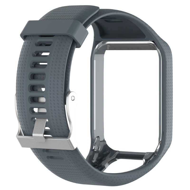 Высококачественный силиконовый ремешок для наручных часов для TomTom Runner 2 3 Spark 3 gps спортивные часы