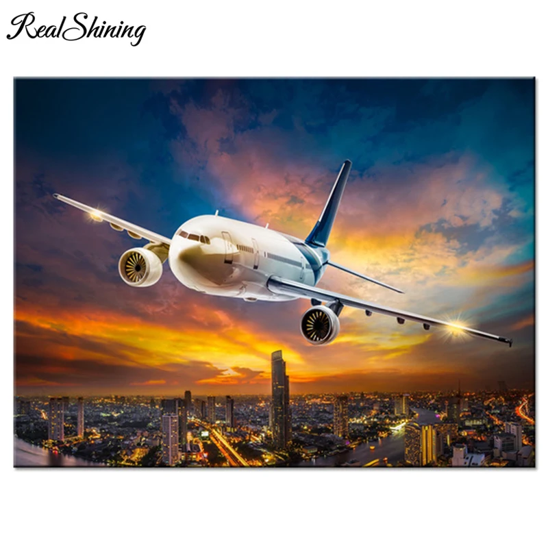 Dusk City Big Plane 999