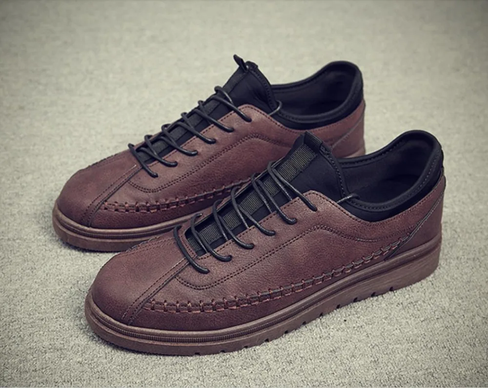 La Correspondre Des Société Black Mode À Hommes De brown Automne khaki Petites Casual Loisirs Pour Augmentent L'entreprise Chaussures PSq78SnHO