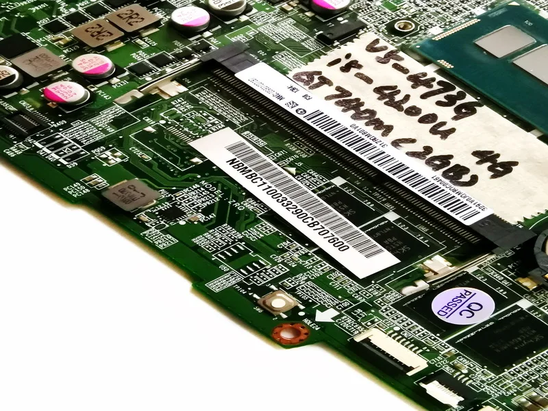  Original for ACER V5-473G laptop motherboard V5-473G I5-4200U 4GB GT740M 2GB DAZRQMB18F0 tested goo