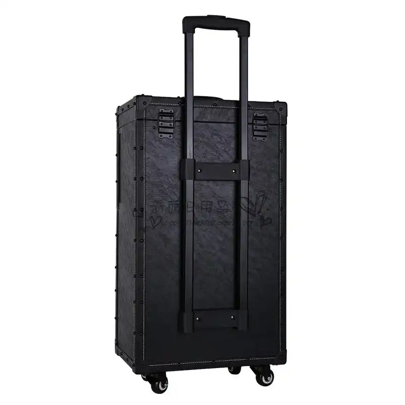 rolling suitcase with drawers