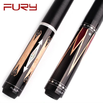 

FURY PLUS Pool Cue Stick Kit with Case North American Maple Professional Billiard Cue Kit 13mm KAMUI Tip 147cm Length 10 Teeth