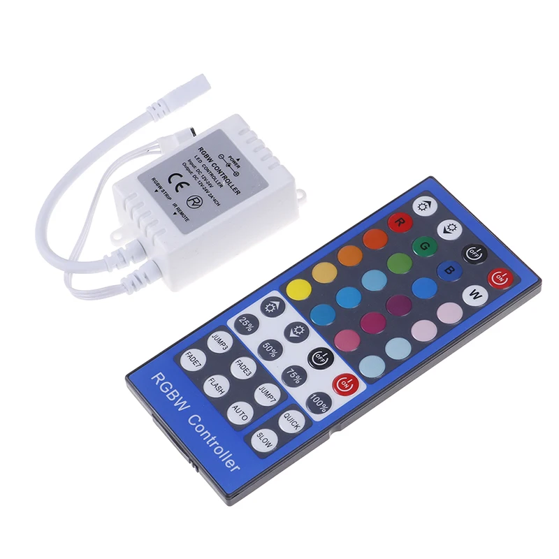 buy Strip Light Remote Controller IR Infrared Wireless Control With IR Receiver 44 key RGB LED Strip Light Remote Controller