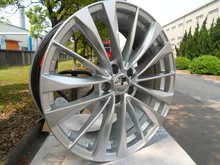 Four pieces 20×8.0 et 35 5×114.3 OEM Hyper Silver Alloy Wheel Rims W412 On Sale