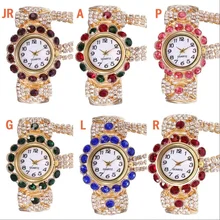 Kh080 Модный изысканный Дамский цветной браслет с бриллиантами кварцевые часы Новые простые женские индивидуальные компактные женские часы