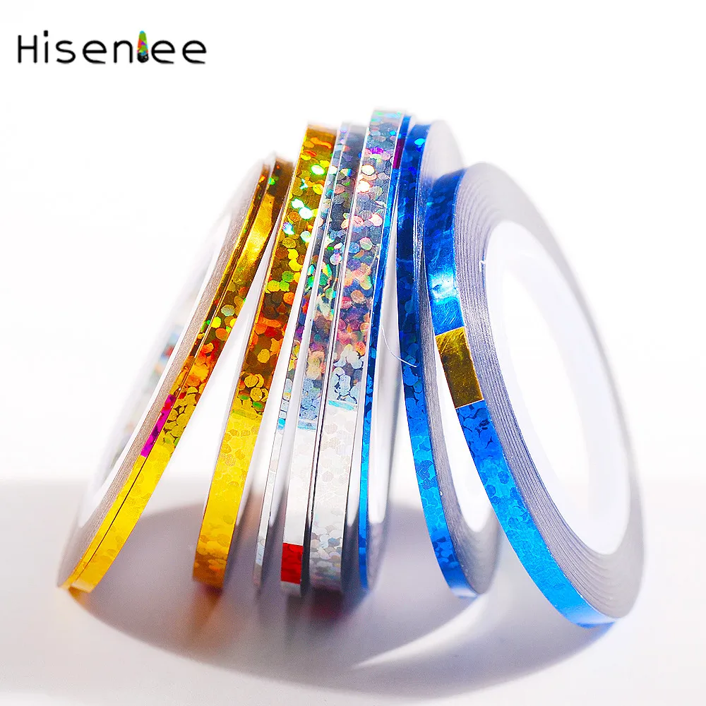 

1MM 2MM 3MM 3 Rolls 3 Size Striping Tape Line Nail Art Sticker Decals Decoration DIY Nails Art Tips Self-Adhesive Decal Tools