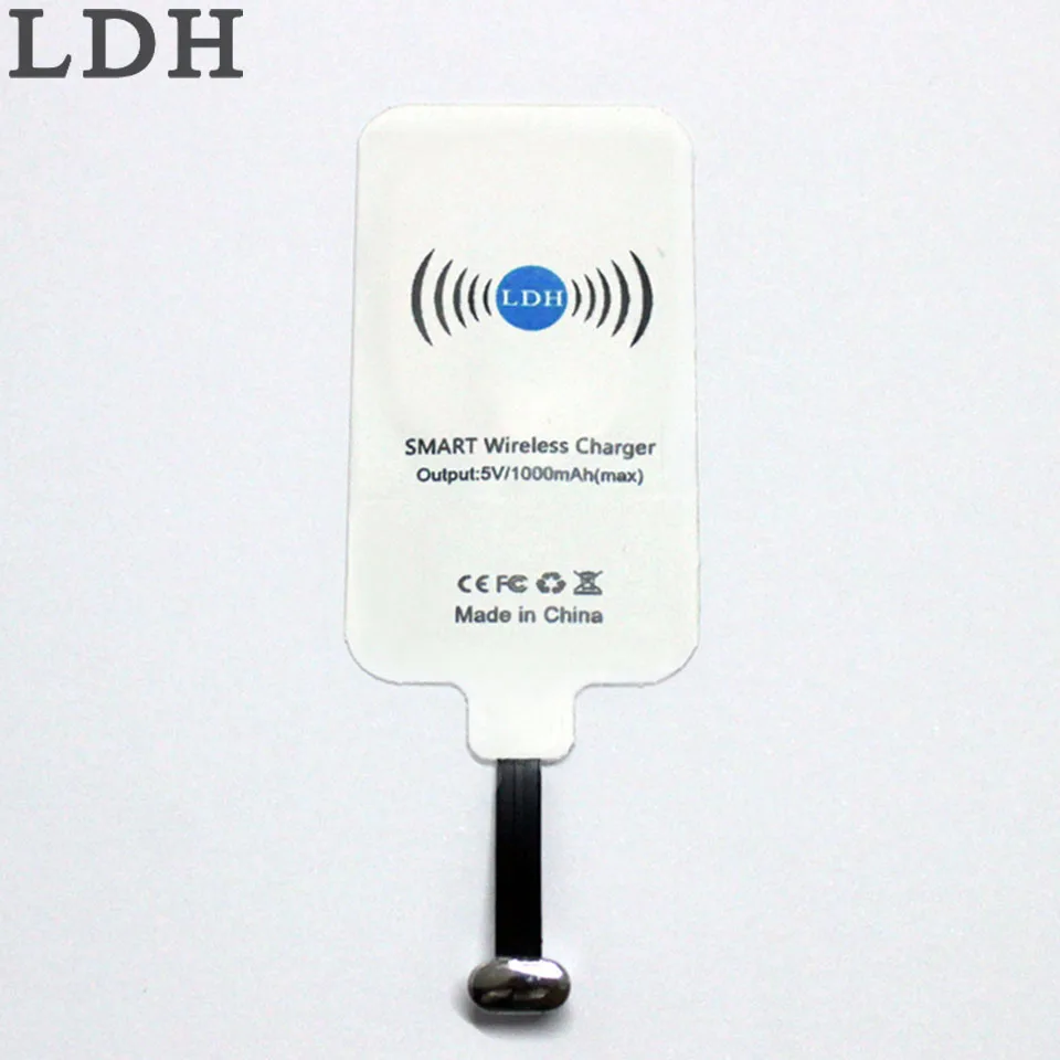 LDH Qi беспроводной приемник зарядного устройства USB Type C зарядный адаптер для xiaomi 4S