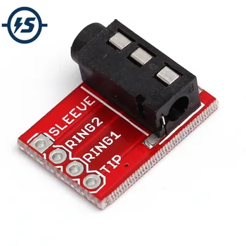 

Jack Breakout Headphone Video Audio MP3 Stereo Jack Board Extension Interface Module 10pcs/lot 3.5mm