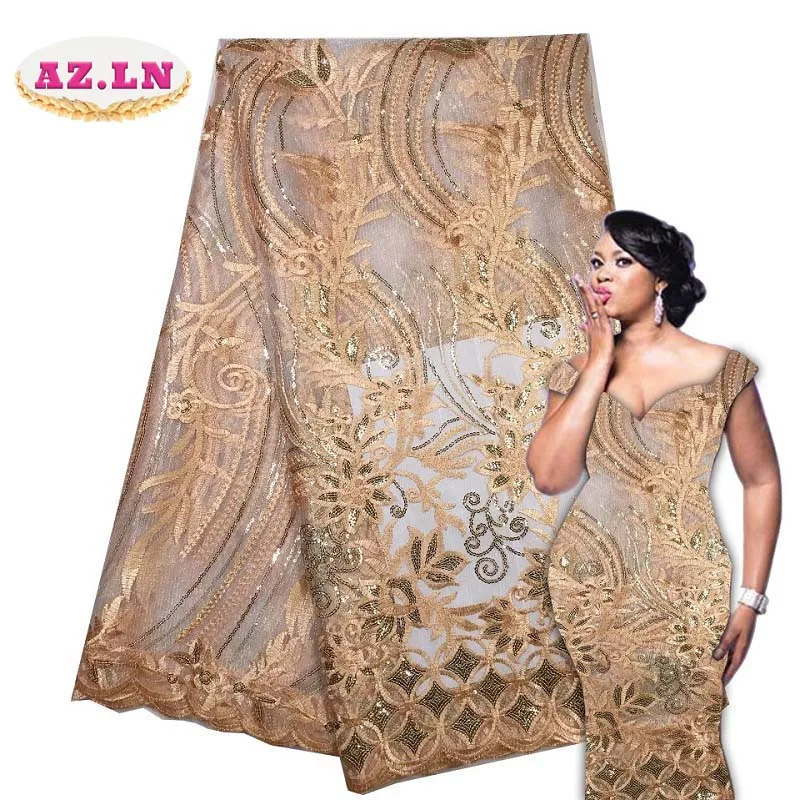 

white African Lace Fabric With Flower Guiure Lace Embroidery French Mesh Tulle Laces 2019 Design For Nigeria India Women Dresses