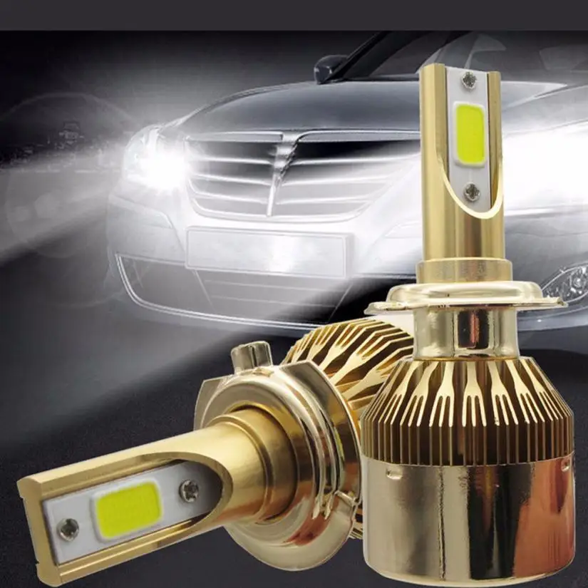 Buy Auto led light 2PC h7 led headlights 6000k 11000LM