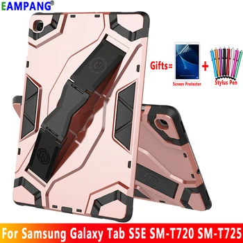 

For Samsung Galaxy Tab S5e 10.5 Case Cover T720 T725 SM-T720 SM-T725 Tablet Silicon Shell Shockproof Funda + Screen Protector